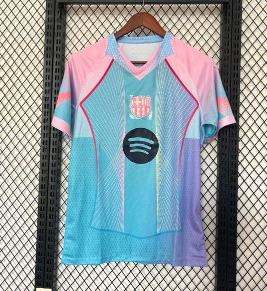 👕 Maillot FC Barcelone Edition Spéciale Bleu et Rose